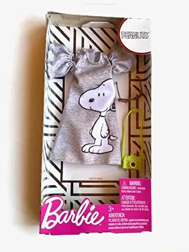 Vista 2 de Barbie Ropa: Muñeco Snoopy Dess de maní y 2 accesorios