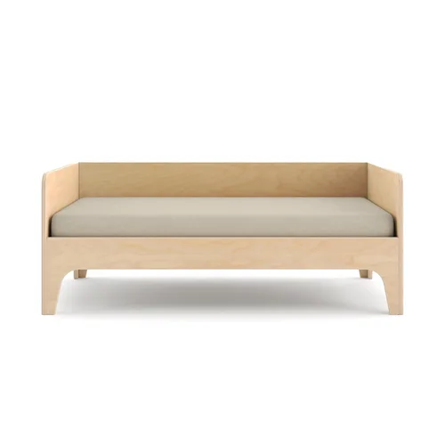 Vista 4 de Oeuf Perch - Cama infantil, abedul/blanco