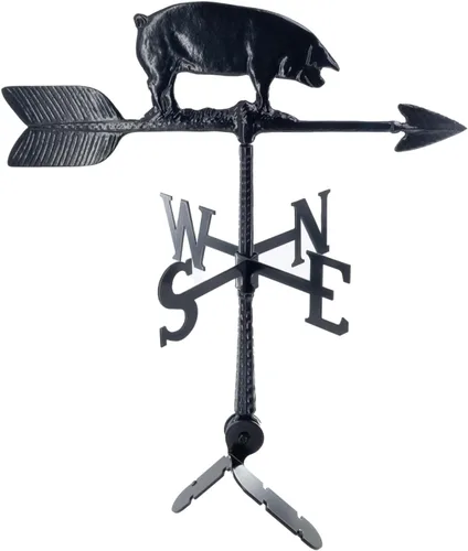 Vista 11 de Montague Metal Products Veleta de 24 pulgadas con adorno cardenal