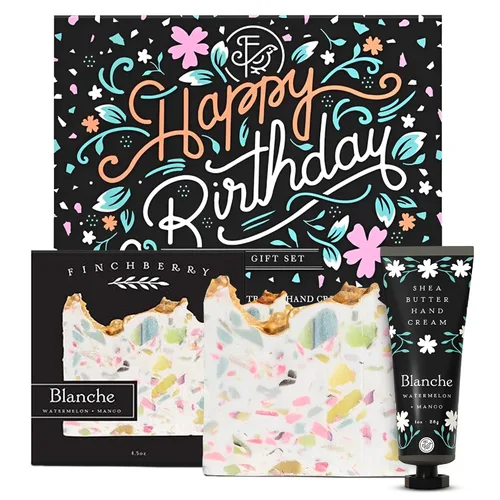 Vista 10 de FinchBerry Set de regalo de 3 piezas – ¡Es un niño! Regalo de baby shower, paquete de atención para la nueva mamá y regalos para mamá por primera