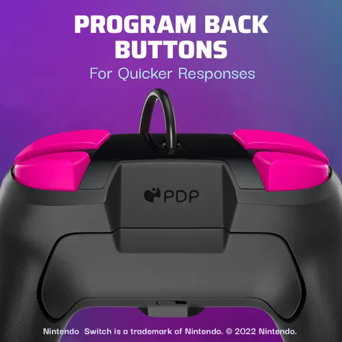 Vista 2 de PDP REMATCH Wired Controller for Nintendo SwitchLiteOLED - Calamity Ganon