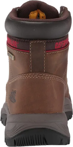 Vista 3 de Caterpillar Dryverse - Botas de trabajo impermeables para mujer (6.0in), marrón, 7.5