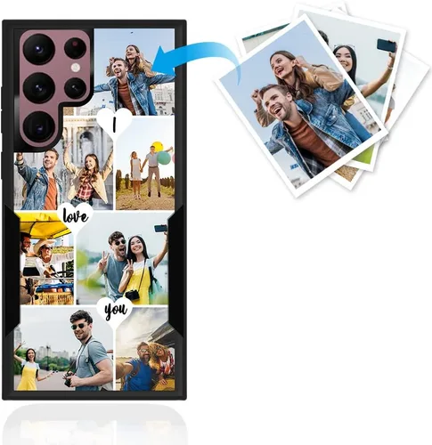 Vista 17 de Funda de teléfono personalizada para Galaxy S20 FE 5G, funda para teléfono multifoto, funda protectora resistente de doble capa a prueba de golpes