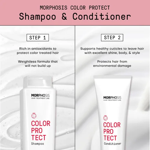 Vista 5 de FRAMESI Morphosis Color Protect Champú 33.8 fl oz