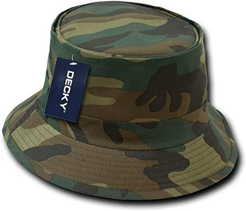 Vista 12 de Sombrero pescador Decky Army Digital