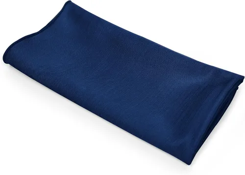 Vista 9 de Ultimate Textile -1 docena de servilletas reversibles Shantung Satin - Majestic - Servilletas de tela Majestic de 17 x 17 pulgadas, color azul marino