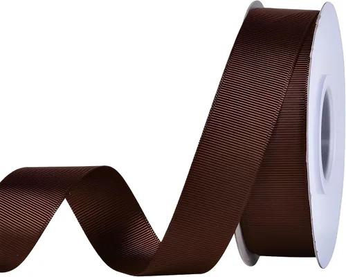 Vista 20 de YAMA - Cinta de grogrén negra de 1 1/2 pulgadas, 50 yardas, cinta negra para envolver paquetes de regalo, diseño floral, manualidades, decoración