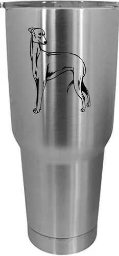 Vista 357 de Cairn Terrier - Vaso grabado con temática de perro, 30 onzas