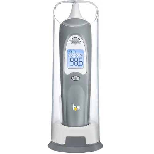 Vista 8 de HealthSmart Termómetro digital de oído para bebés, niños y adultos, resultados instantáneos y precisos, tecnología infrarroja, indicador de fiebre