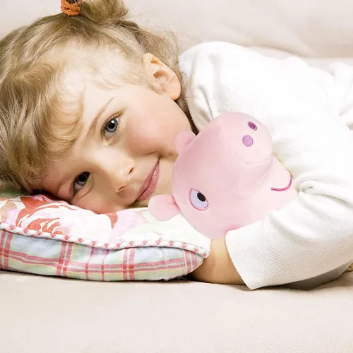 Vista 4 de Peppa Pig Felpa, 8 pulgadas, animal de peluche suave y esponjoso del mundo de Peppa Pig - Regalo de juguete para niños pequeños y niños