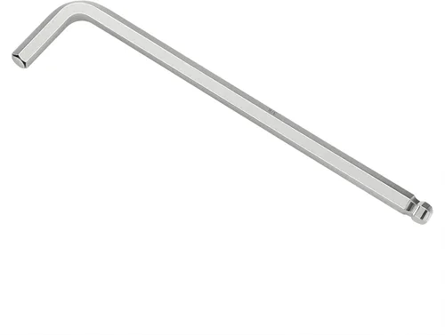 Vista 12 de Llave Allen de llave hexagonal de extremo de bola de 1/4", hexagonal interna SAE, llave inglesa en forma de L, herramienta de reparación de brazo