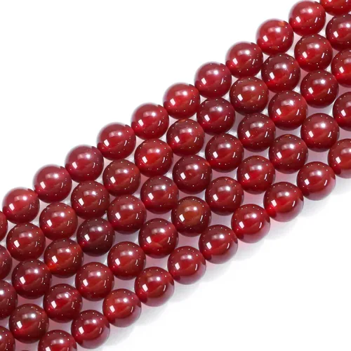 Vista 15 de Cuentas de gemas naturales redondas sueltas para fabricación de joyas DIY, energía de cristal, curación. 1 filamento de 38 cm (Amazonita, 4 mm