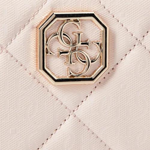 Vista 3 de GUESS Cartera grande con cremallera Dilla para mujer Blush talla única