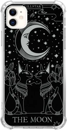Vista 7 de Aesthetics - Funda protectora de TPU para iPhone 11, diseño de Dios de ángel y ángel para iPhone 11, funda protectora de poliuretano termoplástico