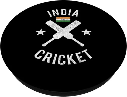 Vista 2 de India Cricket Team Indian Country Flag Native Pride PopSockets Swappable PopGrip