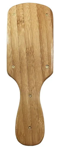 Vista 2 de Bass Brushes Cepillo de pelo 100% de cerdas de jabalí clásico para hombre, estilo club, con mango de bambú 100% puro, brillo, condiciones