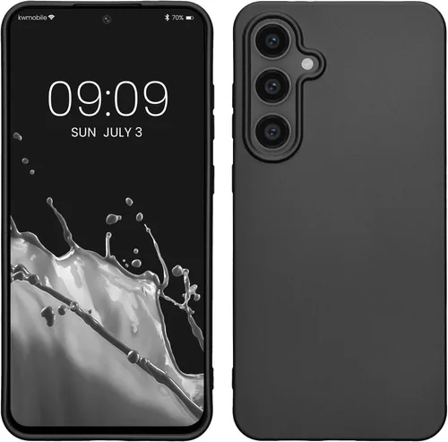 Vista 112 de kwmobile Funda compatible con Samsung Galaxy S23 - Funda protectora de silicona TPU suave y delgada - Piedra antigua