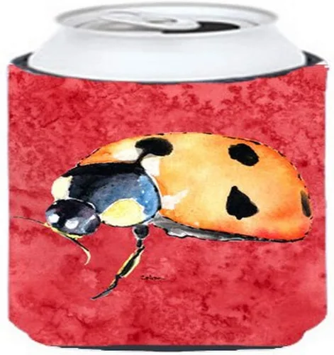 Vista 4 de Caroline's Treasures 8850CC Abeja en lata o botella dorada, funda lavable para bebidas, soporte aislado para bebidas, multicolor