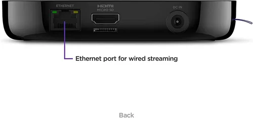 Vista 3 de Roku Reproductor multimedia Ultra Streaming 4K/HD/HDR