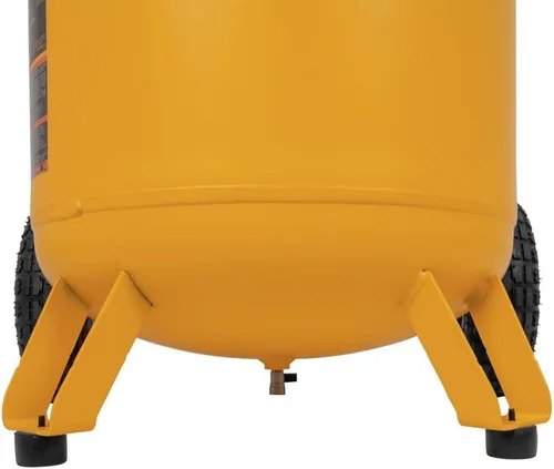 Vista 9 de DEWALT Compresor de aire vertical de 30 galones, 2 HP, de una sola etapa, transmisión por correa con lubricación de aceite, 175 PSI máximo