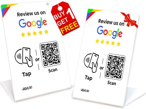Vista 12 de Soporte para reseñas de Google - Incrementa reseñas con soporte reutilizable para tarjeta de reseña de Google y soporte para código QR - Sin