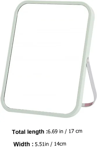 Vista 5 de FOMIYES 1pc espejo de vanidad luces plegable soporte para cosméticos caseros estilo simple color aleatorio