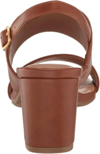 Vista 3 de Aerosoles Sandalia de tacón elegante para mujer, Marrón (Dark Tan)