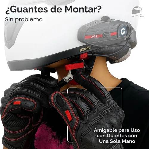 Vista 5 de Juego de hebilla de liberación rápida de acero inoxidable con trinquete para casco