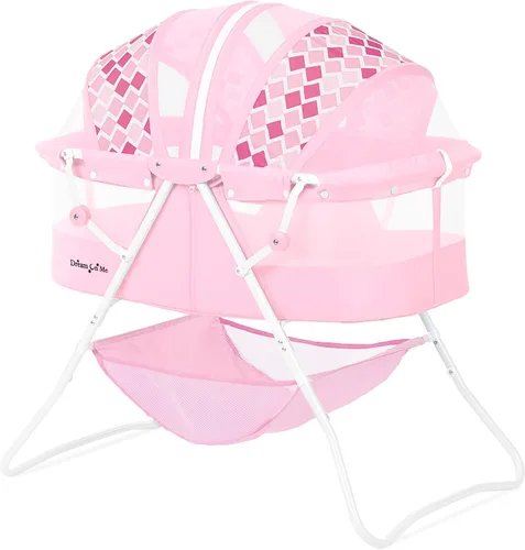 Vista 14 de Dream On Me Karley - Moisés para recién nacidos, ganador del premio National Parenting y Mom’s Choice, portátil y ligero con dosel ajustable