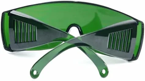 Vista 4 de Gafas de seguridad láser 200-450nm y 800-2000nm 405nm OD4+450nm 808nm 1064nm YAG gafas protectoras con caja