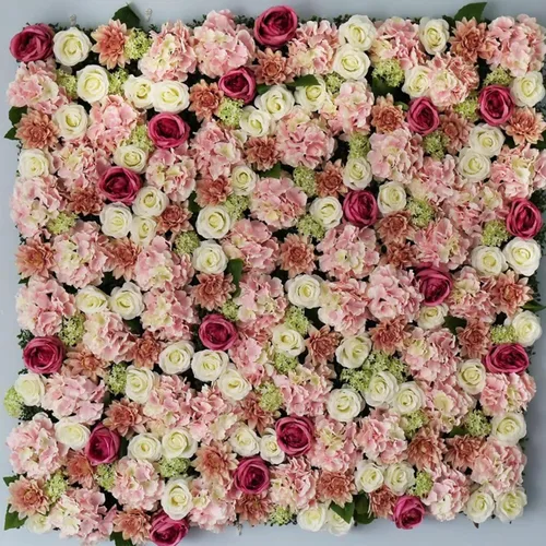 Vista 5 de HinyoCo - 28 flores artificiales de hortensias de seda, cabeza de hortensia de 7 pulgadas con tallo, utilizadas para decoración del hogar, boda Rosa