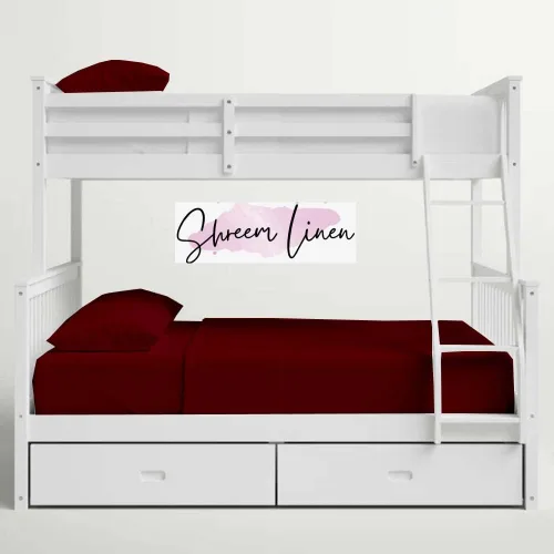 Vista 2 de Sábana bajera ajustable tamaño cuna, 100% algodón egipcio, bolsillo profundo, sábana bajera ajustable para cuna de 33 x 75 pulgadas, perfecta
