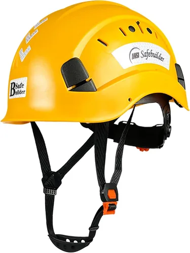 Vista 11 de Casco de Seguridad para Construcción ABS Casco Duro Sistema de Ventilación Ajustable Cascos Duros Protección de Cabeza para Trabajo Industrial