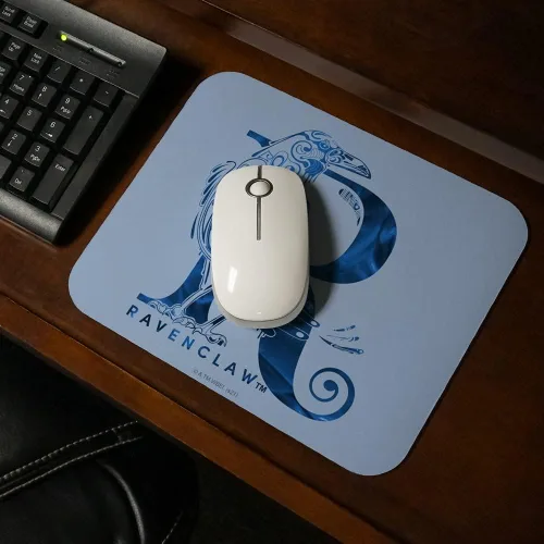 Vista 2 de Harry Potter Ravenclaw R - Alfombrilla de mouse delgada de perfil bajo, goma multicolor