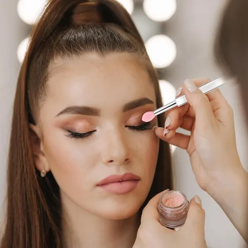 Vista 6 de Aplicadores de máscara de labios reutilizables, juego de 6 brochas de silicona para labios y lápiz labial