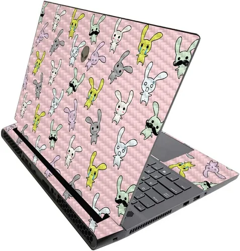 Vista 480 de MightySkins - Skin brillante con purpurina para Alienware M17 R3 (2020) y M17 R4 (2021) - Diversión de los años 90 Acabado duradero con purpurina