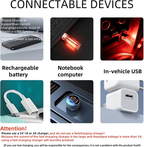 Vista 8 de Luz nocturna USB innovadora: nueva luz de ambiente táctil para cama y coche, botella de vidrio de cerámica LED – Perfecta para decoración mini Azul