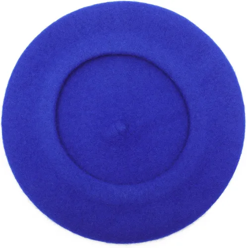 Vista 195 de ZLYC - Boina francesa de lana unicolor para mujeres y niñas