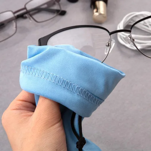 Vista 6 de TRIUMPH VISION Paquete de 3 bolsas suaves para lentes - Bolsa para gafas Bolsa de limpieza de pantalla de microfibra