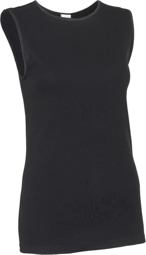 Vista 2 de Rosette Camiseta interior sin mangas para mujer - Algodón - Cuello alto, diseño de hombro completo
