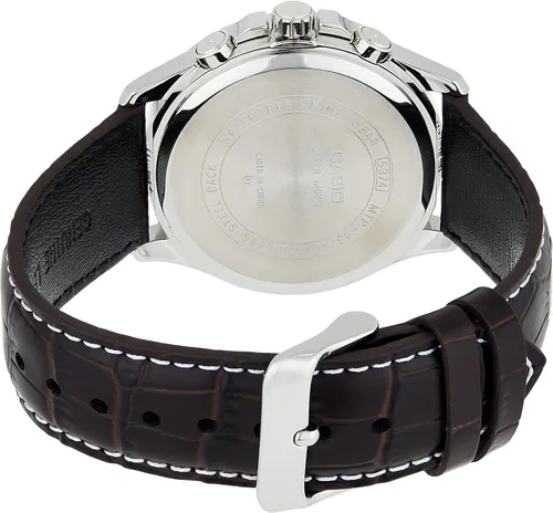 Vista 2 de Casio Enticer MTP-1374L-7AVDF - Reloj cronógrafo para hombre esfera blanca