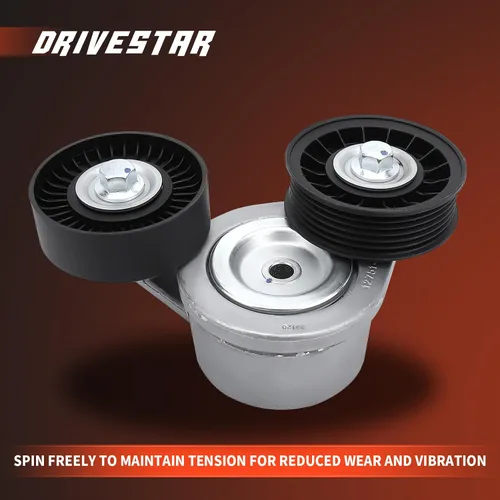 Vista 2 de Conjunto de tensor de correa con polea compatible con Dodge Ram Nitro Dakota Durango 2007-2009 Chrysler Aspen Jeep Commander Mitsubishi Raider