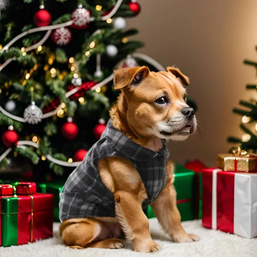 Vista 3 de Rbenxia 4 Piezas Suéteres para Perros a Cuadros de Búfalo con Anillo para Correa Chaleco de Vellón Suave Chaqueta Pullover Abrigada para Perros Ropa