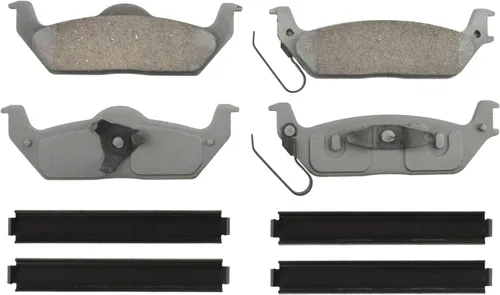 Vista 9 de Wagner Brake OEX OEX1012A - Juego de pastillas de freno de disco de cerámica prémium