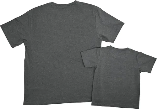 Vista 4 de Unique Baby Camisas a juego para el día del padre con texto en inglés "Daddy and Me