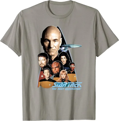 Vista 14 de Star Trek The Next Generation T-Shirt Asphalt Grey