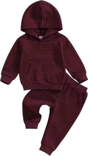 Vista 33 de Ropa de Otoño e Invierno para Niña Pequeña Sudadera con Capucha Estampada de Leopardo y Pantalones Conjunto de Chándal de 2 Piezas Negro A