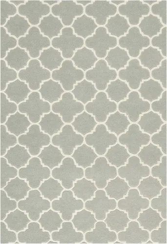 Vista 19 de SAFAVIEH Chatham Collection - Alfombra decorativa de 2 x 3 pies, color negro y marfil, lana cuadriculada enrejada hecha a mano, ideal para zonas