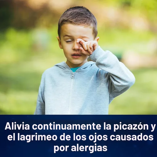 Vista 3 de Xyzal Medicamento para aliviar la alergia las 24 horas para niños, antihistamínico líquido de dihidrocloruro de levocetirizina, chicle, 5 onzas