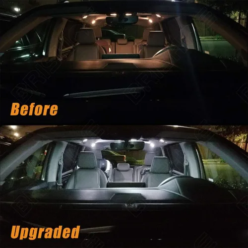 Vista 2 de Kit de luces LED interiores blancas para Jeep Grand Cherokee 2011 2012 2013 2014 2015 2016 2017 2018 2019 2020 Super Bright 6000K paquete